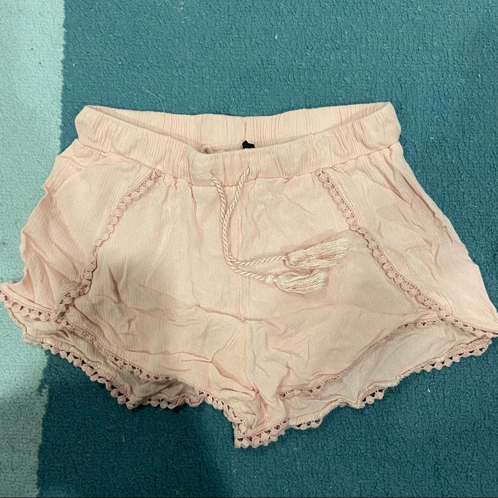 Pink Boho Shorts - Picture 2 of 2